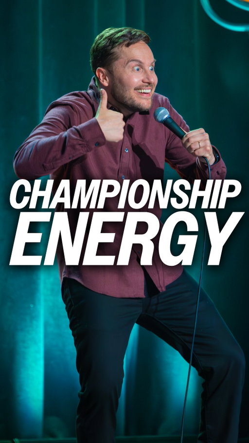 If I have a kid, I hope they don’t have championship energy 🏆 Watch my new special “London Fog” on my YT ch

TOUR DATES 🎫👇
JAN 9-10 | SYRACUSE, NY
JAN 15-17 | DENVER, CO
JAN 22-24 | MADISON, WI
JAN 30-31 | CALGARY, AB
FEB 6-7 | EDMONTON, AB
FEB 14 | SAN DIEGO, CA
FEB 20 | VANCOUVER, BC
FEB 21 | HONOLULU, HI
FEB 26-28 | INDIANAPOLIS, IN
MAR 11 | GLASGOW, SCT
MAR 12 | BIRMINGHAM, ENG
MAR 13 | BRISTOL, ENG
MAR 14-15 | LONDON, ENG
MAR 17 | AMSTERDAM, NL
MAR 18 | PARIS, FR
MAR 20 | BERLIN, DE
MAR 21 | BUDAPEST, HU
APR 4 | MONTEREY, CA
APR 10 | ROYAL OAK, MI
APR 11 | TORONTO, ON
APR 17-19 | PHILADELPHIA, PA
APR 23-25 | RALEIGH, NC
APR 30 - MAY 2 | TEMPE, AZ
MAY 6 | TBA
MAY 8 | NEW YORK, NY
MAY 15 | ATLANTA, GA
MAY 16 | ST. LOUIS, MO
JUN 12-13 | MILWAUKEE, WI

#standupcomedy #children #family #sports