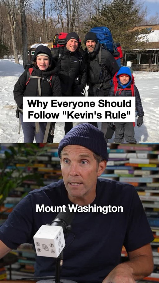 This SIMPLE RULE has changed my life 👇

It’s called “KEVIN’S RULE” (named and coined from my friend Kevin)

Every other month you take a  day or so and schedule a mini adventure or activity you normally wouldn’t have done. So, Instead of watching the football game on Saturday… you go to a conference, run a race, visit a friend, etc.

The math works.

If you do that simple rule from age 30 to 70 you will have banked 240 mini adventures that you otherwise wouldn’t have done. That’s how you BUILD A GREAT LIFE RESUME.

#KevinsRule