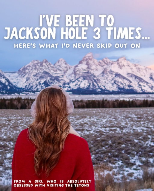 Jackson Hole Wyoming travel guide: where to stay, what to do, best restaurants & local shops 🏔️🤎🤠✨🫎

📌 Save this guide if you’re headed to Jackson Hole, WY this year! 

There’s a reason people keep coming back to Jackson Hole — I know we do & we’re already trying to make our way back there this year! 

After three trips (two summers + one winter), I can confidently say this is one of the best destinations in the U.S. Whether you’re visiting for skiing, hiking, wildlife, or just slowing down, Jackson Hole delivers every time.

On our most recent trip, we stayed in private cabins at @firesideresort, which ended up being the perfect cozy stay for our winter escape!

We explored Grand Teton National Park, ate our way through town, and enjoyed connecting with lots of locals! 

✨ If Jackson Hole is on your bucket list, this is your sign! Send this guide to the person you want to visit Jackson Hole with!

#jacksonholewyoming #grandtetonnationalpark #jacksonholewy #travelcontentcreator #travelguides