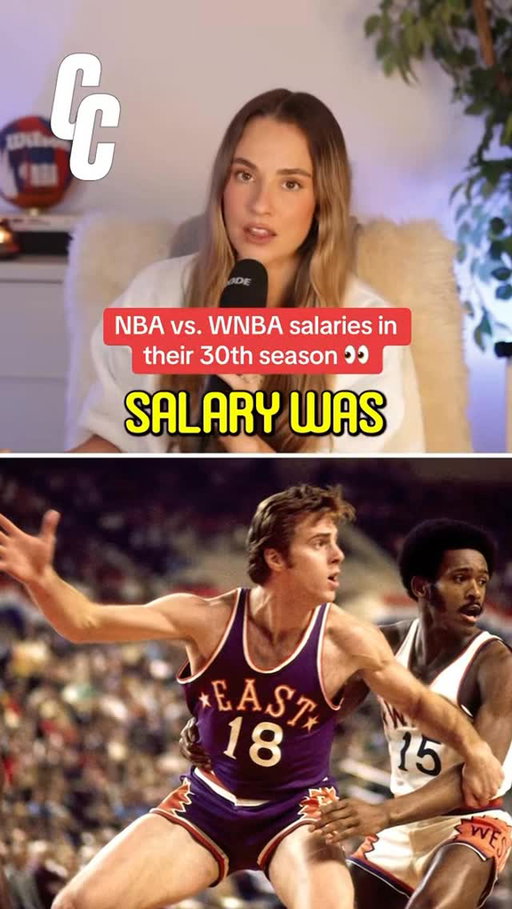 WNBA players could actually make MORE than NBA players did during their 30th season 👀🤑