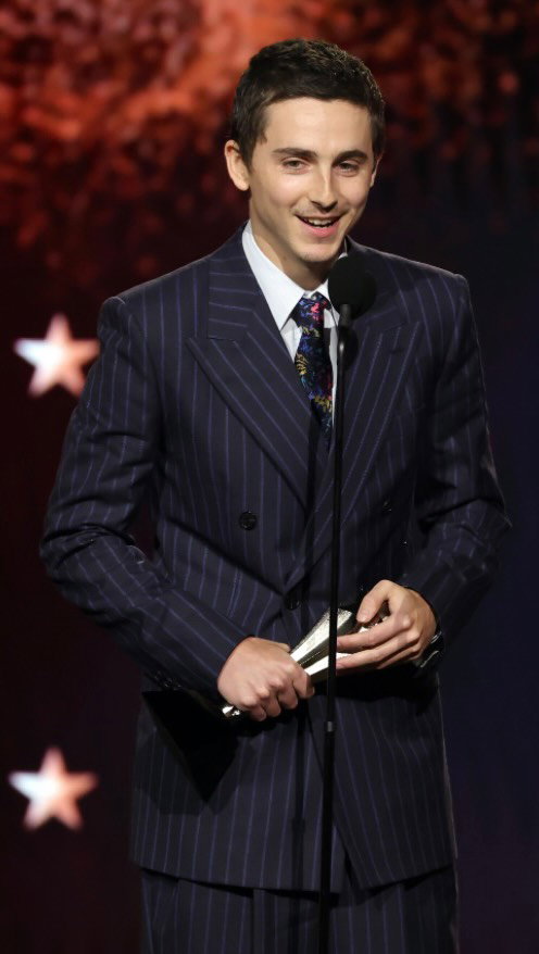 The most viral speech of the night! 🔥
Timothée Chalamet wins Best Actor at the Critics Choice Awards! The “Marty Supreme” star admitted he was nervous as he took the stage, thanking his fellow nominees and girlfriend Kylie Jenner. 🏆✨

Watch the 31st Annual Critics Choice Awards NOW streaming on @peacock

#TimothéeChalamet #CriticsChoice #CriticsChoiceAwards