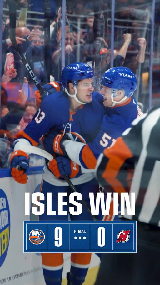 THAT'S AN INSANE #ISLES WIN.