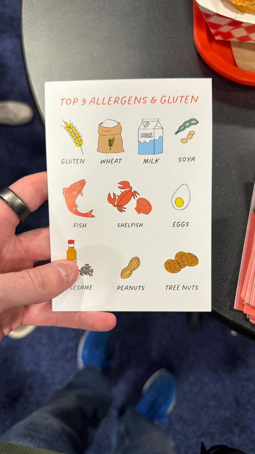 Dinner’s out may become just that little bit easier for those with allergies!

#eftm #ces #tech