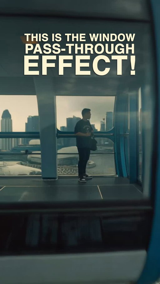 This is the Window Pass-through Effect! 🪟 and here’s how you do it! 

Comment the word “GUIDE” to get all the prompts I tested! 

Here’s how you do it 👇

1️⃣ Grab an establishing shot of a building or landmark
In my case I used a Ferris wheel and bought tickets to enter the Singapore Flyer

2️⃣ Get a shot of you near a door or looking out a window

3️⃣ Screenshot the last frame of your outdoor shot

4️⃣ Screenshot the first frame of your indoor shot

5️⃣ Open Higgsfield
Go to Create → Videos → Create Video → General
In the model search for Kling 2.5 Turbo

6️⃣ Copy and paste in the prompt
Hit generate and download the AI clip once it’s done

7️⃣ In your mobile editor place the AI clip between both shots
It should seamlessly transition from outside to inside

Like and follow for more ✌️
@higgsfield.ai 

#filmmaking #editing #videography #tutorial #higgsfield
