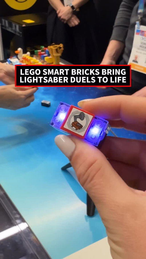 This Lego Smart Brick-powered duel between Luke Skywalker and Darth Vader is easily one of the coolest things we’ve seen at CES 2026. ⚔️✨

The sensor-packed Smart Bricks bring these figures to life by generating authentic lightsaber sounds and dynamic color changes in real time. The system uses Smart Tags to detect physical play actions, making every swing and clash feel immersive.

These Star Wars Smart Play sets launch March 1 with prices starting at $70. 

#CES2026 #Lego #StarWars #SmartPlay #TechToys