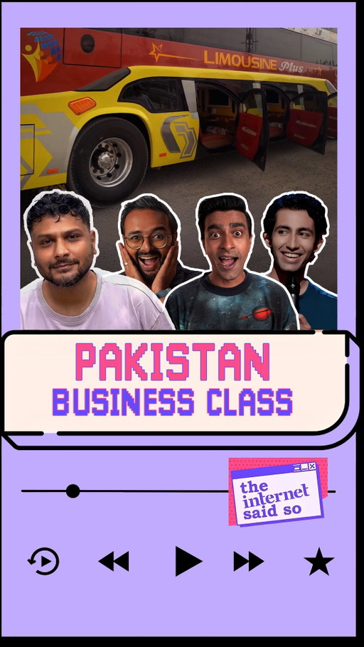 Pakistan Business Class

To participate in TISS Maa kasam shows send your stories to: tissmaakasam@gmail.com

All links in bio

#tiss #comedy #feelkaroreelkaro #feelitreelit #pakistan #luxury #businessclass #busride