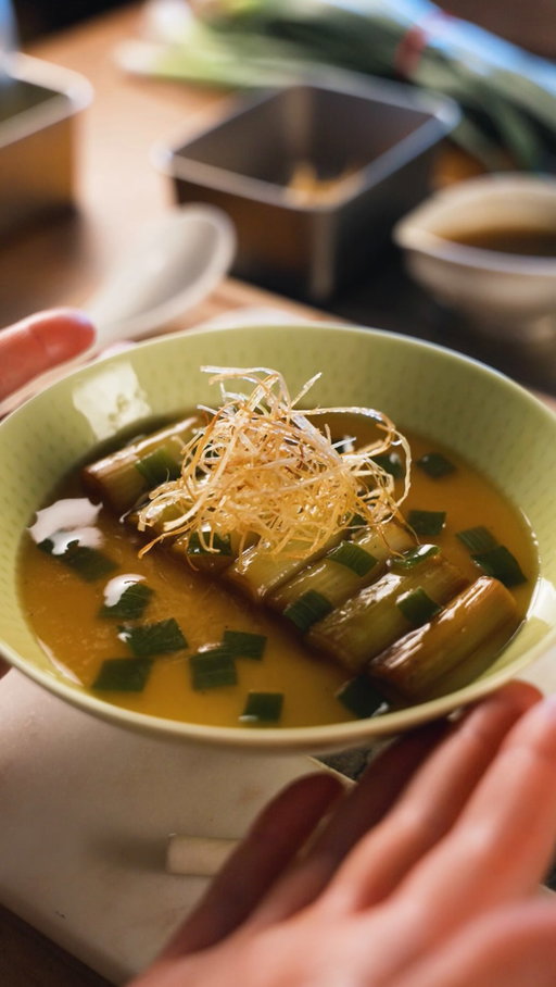 Recreating Culinary Class Wars Chef Choi Kang-rok’s Green Onion Universe Steamed Egg!

I thought I chose a good one to start with… but it still had 6+ components!! (and I didn’t even use uni)

Find the recipe on my blog and Substack!
Lucky for you I did some of the dirty work, so if you are also insane you can use my recipe to make it too! 
 
#culinaryclasswars #흑백요리사 #steamedegg #계란찜 #茶碗蒸し
