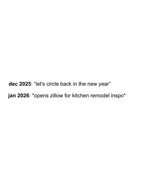 The clock struck midnight and your kitchen said “remember me???”