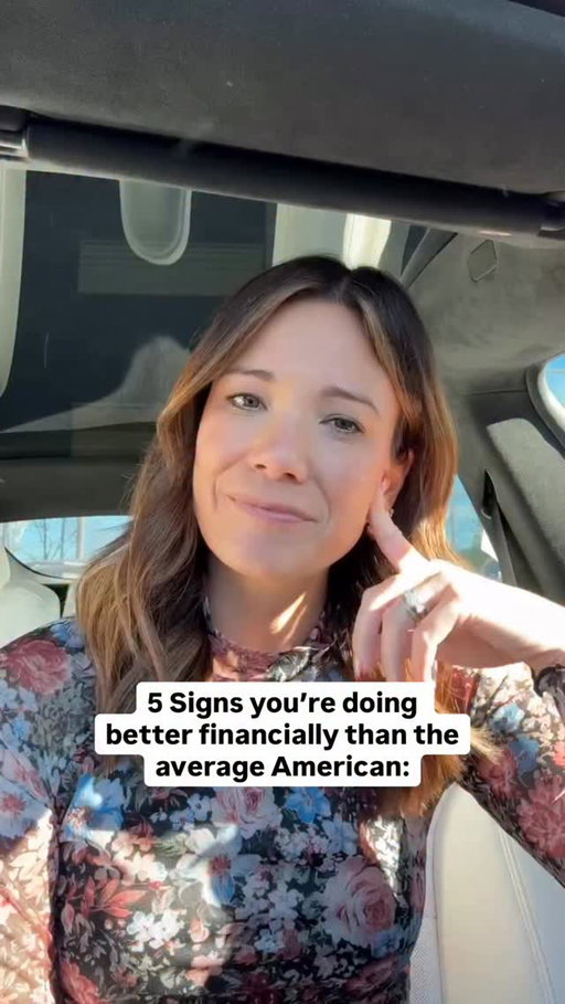 5 signs you’re doing better financially than the average American 💰