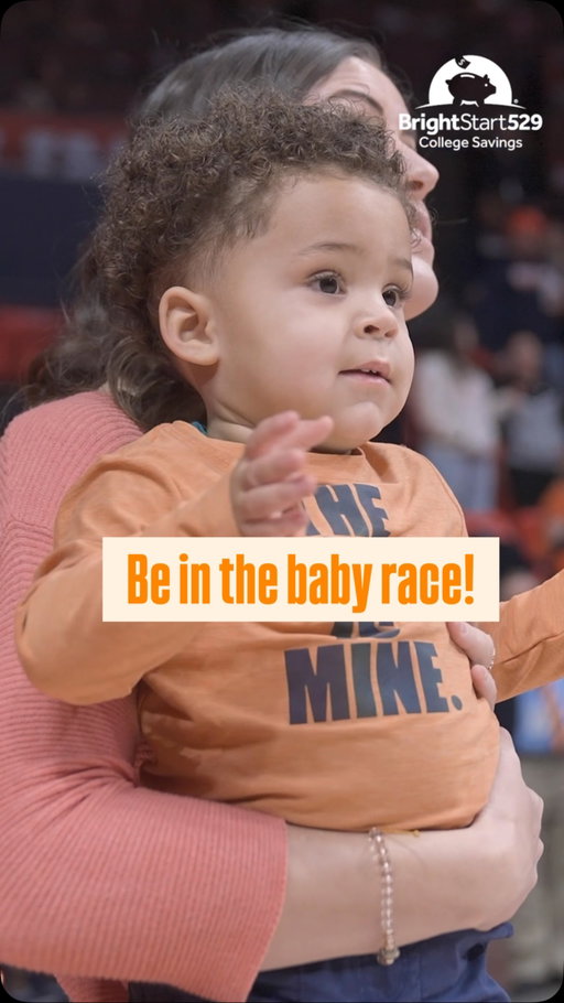 Crawl, don’t walk! 

Sign up today for a chance to participate in the baby race at the @illinimbb game on Jan. 17. Sign up in our bio!