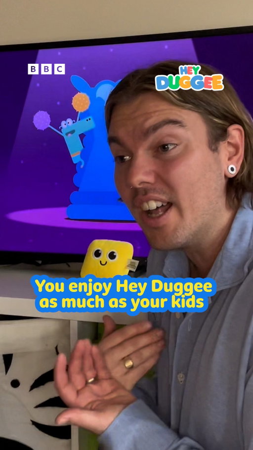 When Hey Duggee becomes your show too! 😂

#HeyDuggee #CBeebies #CBeebiesParenting #iPlayer #Parenting