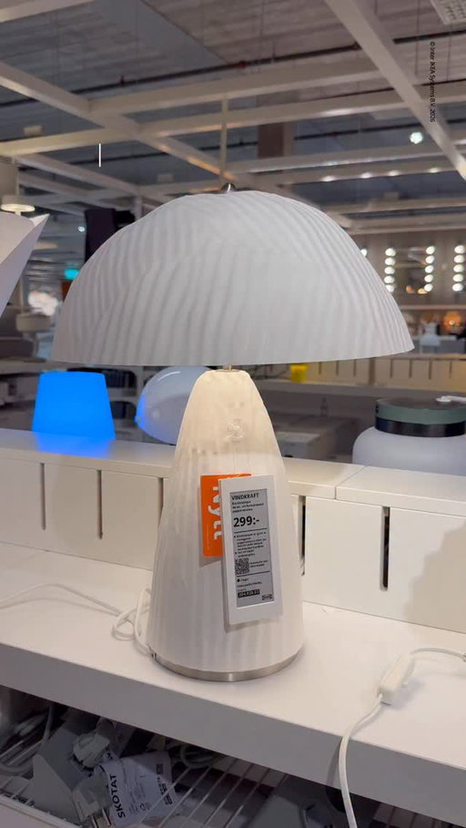 Säg hej till VINDKRAFT! En ny favoritlampa, eller vad säger du? 😍😉💡

#IKEA #IKEASverige #VINDKRAFT #lampa