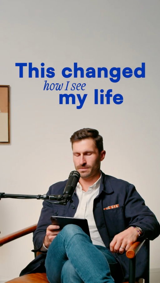 I recently wrote a letter to my 41-year-old self as if I were 80. 💌

It completely reframed how I see my days, my kids, my marriage, and what I rush through without realizing it.

In this solo episode of ‘Don’t Be a Jerk,’ I read this letter out loud, got a teeeeny bit emotional, and then sat with all the realizations it brought up.

If you’ve ever felt like life is flying by faster than you expected, then you should 1000% try this exercise yourself. 

Write a letter from your future self to the version of you today. Whether you’re 80 writing to your 24 year-old self or 60 writing to yourself at 30. See what comes up.

And then read it slowly to yourself, to your spouse, to your kids. Or to no one at all. Whatever makes sense to you. 

I promise you’ll walk away just a little bit more grateful for all that you have. ❤️

Link’s in our bio if you want to catch the full episode!
