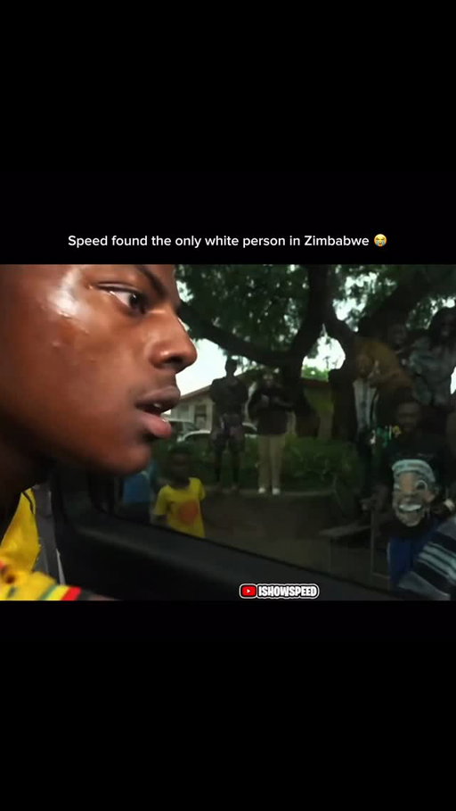 IShowSpeed’s Zimbabwe stream took one of those awkward-funny turns when the chaos paused and Speed suddenly locked in on one person in the crowd. Mid-walk, surrounded by locals and noise, Speed jokingly pointed out that he’d found the one white guy around, and the moment instantly turned into a scene. Speed froze, laughed, doubled back, and started questioning it out loud like he couldn’t believe his own eyes. The crowd burst out laughing, the guy smiled trying to play it cool, and Speed leaned into it—joking, asking where he came from, hyping the randomness of the encounter while chat went crazy clipping it. What made it funny wasn’t the callout—it was Speed’s reaction. The disbelief, the pacing, the running commentary like he just unlocked a rare character. A normal street moment turned into content because Speed treats surprise like a sport.

#IShowSpeed #ZimbabweStream #AfricaTour #SpeedNation #IRLChaos ViralMoments UnfilteredEnergy