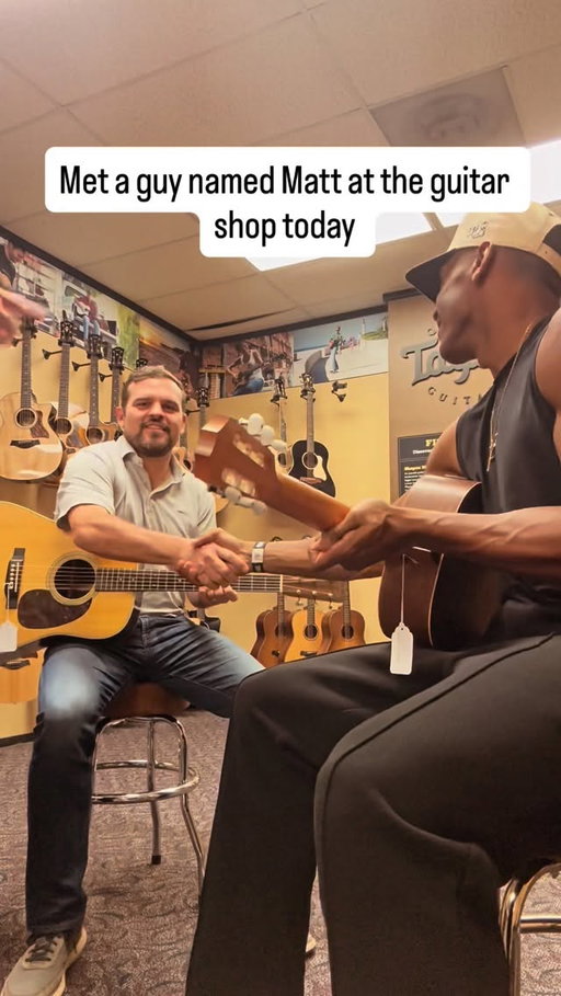 Love me a good human interaction 
*
*
*
*
#fyp #guitar #humanity #music