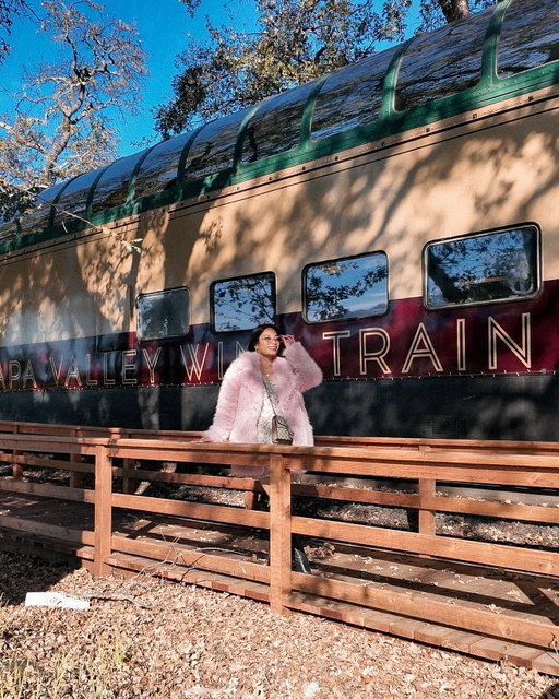 Still dreaming about this moment 🍷✨

While staying at The Meritage Resort and Spa, we made time for one of Napa’s most iconic experiences, the Napa Valley Wine Train, and it was the perfect way to slow the trip down and truly soak it all in! 🚂

From the thoughtful wine pairings to the elevated dining and ever-changing vineyard views, the entire experience felt intentional, refined, and quintessentially Napa. A beautiful complement to our stay at @meritageresort and such a memorable way to experience Wine Country with @winetrain 🫶🏼

✨ Planning notes to know before you go:

📍 Departure location: 1275 McKinstry Street, Napa, CA 94559
🚂 Experiences run daily, with departures from late morning through early evening
🍽️ Pricing varies depending on the experience selected, from tasting-focused journeys to full dining experiences
⏰ Plan for about 2 to 3 hours total, perfect to weave into a full Napa itinerary
👗 Dress as cutesy or casual as you want, Napa style always works!

This experience is perf for girls trips, couples, or a solo Wine Country moment! 🥹

If you’re planning a Wine Country escape, pairing a stay at Meritage Resort & Spa with experiences like this makes the trip feel curated, elevated, and unforgettable. Don’t forget to save this post for your next Napa visit! 💕

#MeritageResort #VisitNapa #NapaWineTrain #WineCountryLiving #CaliforniaGetaway