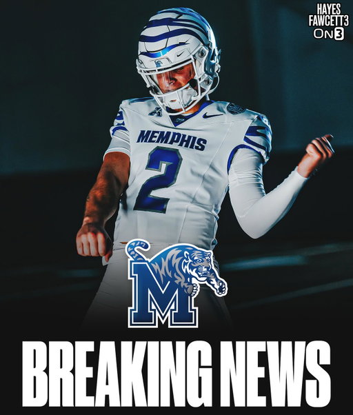 BREAKING: West Florida transfer QB Marcus Stokes has Committed to Memphis, he tells @On3

The 6’2 210 QB totaled 3,664 yards and 40 TDs this season

Stokes was a finalist for the Harlon Hill (D2 Heisman)

He’s repped by @bnm.nil nil of @thefamilie_