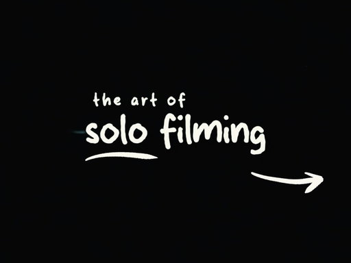 It’s a filming yourself kinda thing. Instantly upgrade, comment “solo” and I’ll send you the free workbook 📘