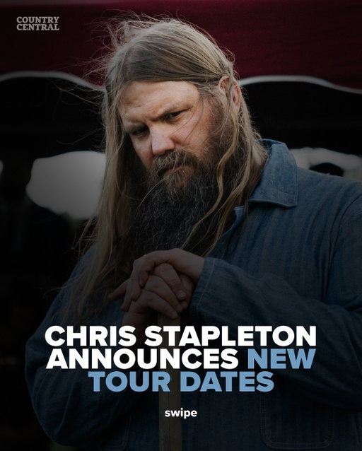 Chris Stapleton announces 2026 tour dates.