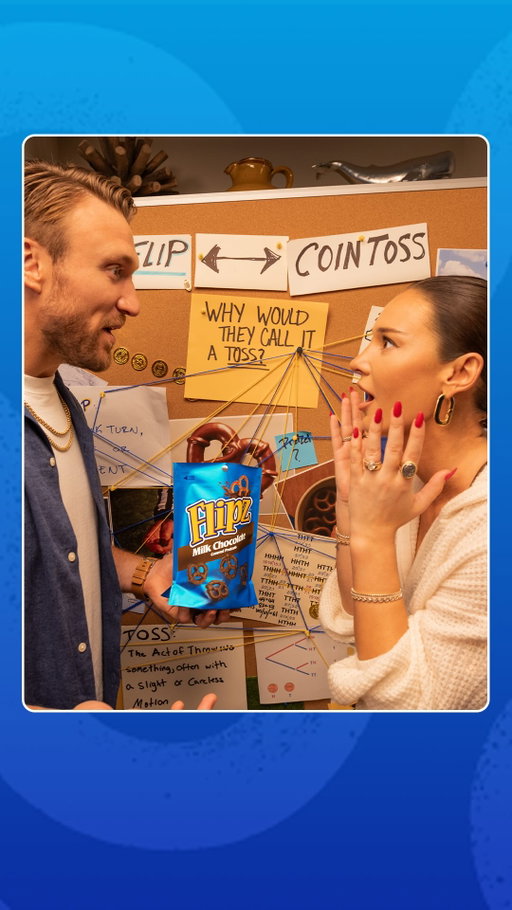 Yes, we’re Flipzing serious. Join us as we Flipz the Script, rewrite the rulebook, and upgrade the Coin Toss to the Coin Flip! Kick off game day the right way: heads, tails, or Flipz.