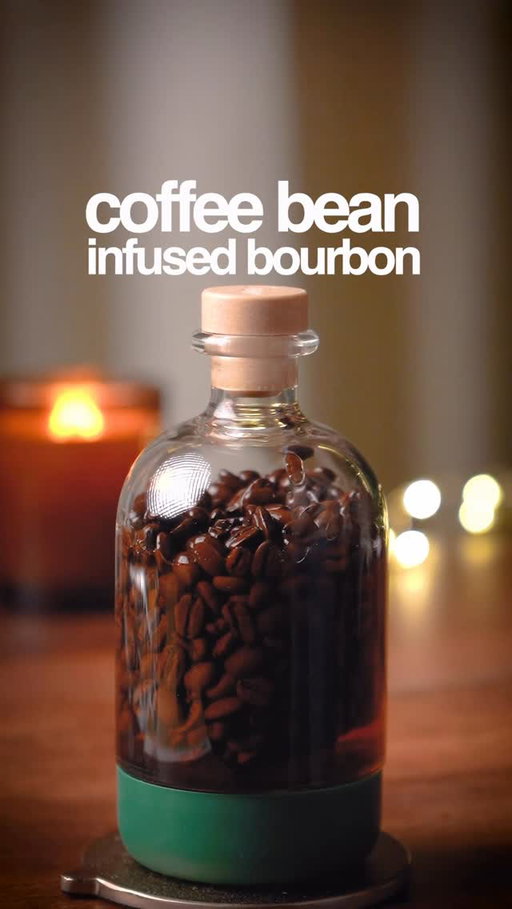 Mixing coffee and bourbon… what could go wrong? Maybe a few too many beans but other than that nothing!

☕️ COFFEE INFUSED BOURBON ☕️
- 1/4 cup coffee beans
- 1 cup bourbon
- Infuse for 24+ hours

🥃 COFFEE OLD FASHIONED 🥃
- 2oz coffee-infused bourbon
- 3/4oz Demerara syrup
- 2-3 dashes pecan bitters 

In a sealable container, combine your coffee beans and bourbon and let that infuse for at least a day. Strain your infused bourbon into a mixing glass along with Demerara syrup and pecan bitters. Stir that over ice and serve. 

21+ to enjoy 🥃

#bourbon #coffee #oldfashioned #infusedbourbon #cocktails
