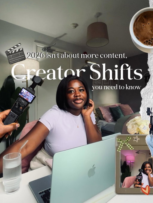 The creator landscape is shifting, here’s what you need to know 
Attention is harder to earn, AI is everywhere, and audiences are craving realness.
Series > random posts
Personality > perfection
Community > clout
This year, it’s not about more content , it’s about better connection.

Let me know your thoughts and repost for more content like this 🥂