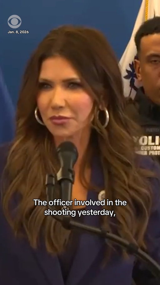 When asked if the ICE officer involved in the Minneapolis shooting is still in the field, DHS Secretary Kristi Noem said the officer "is spending time with his family now" after being released from the hospital.