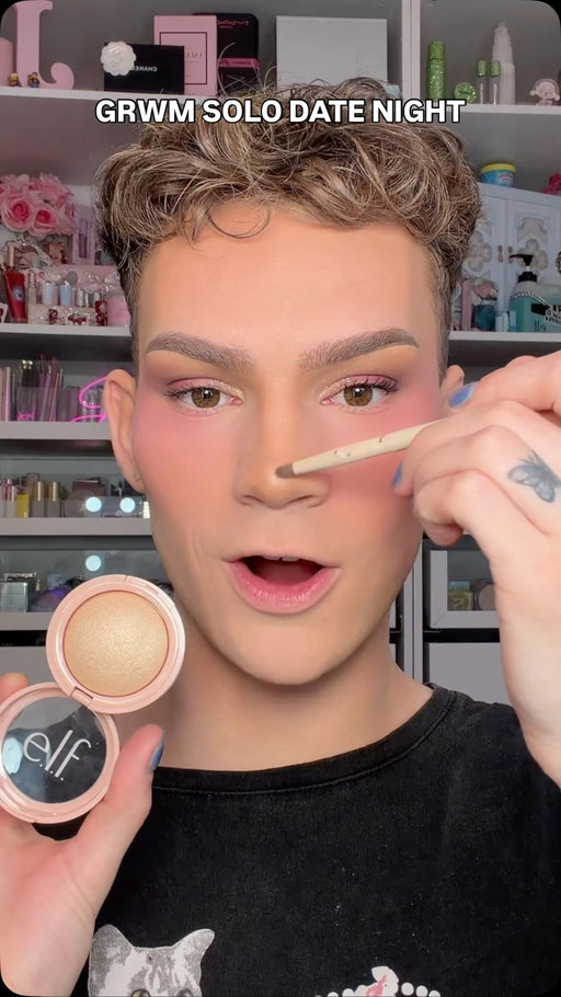 Wish me luck on my first solo date 🥲🩵 

#grwm #makeup #solodate #beauty #makeuptutorial