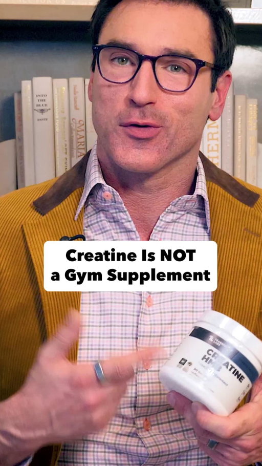 Creatine isn’t just for the gym bros anymore.

As we age, the real challenge isn’t just building muscle—it’s preventing muscle loss. Declines in ATP production, fast-twitch fibers, and recovery capacity directly impact strength, balance, and long-term independence.

Creatine helps by improving cellular energy availability, supporting muscle and brain ATP regeneration. In adults over 55, pairing creatine with resistance training has been shown to improve strength, functional performance, and lean tissue mass. (Davies TW, et al. Creatine supplementation for optimization of physical function in the patient at risk of functional disability: A systematic review and meta-analysis. JPEN J Parenter Enteral Nutr. 2024 May;48(4):389-405. PMID: 38417175.)

Adding HMB takes this a step further. HMB is a leucine metabolite that actually helps reduce muscle protein breakdown while supporting recovery—making it especially important for aging adults where muscle loss can outpace muscle gain. (Din USU, et al.  A double-blind placebo controlled trial into the impacts of HMB supplementation and exercise on free-living muscle protein synthesis, muscle mass and function, in older adults. Clin Nutr. 2019 Oct;38(5):2071-2078. doi: 10.1016/j.clnu.2018.09.025. PMID: 30360984.)

Muscle energy + protection is the real synergy.

That’s why creatine plus HMB belongs in a longevity-focused strategy—not just a workout stack.

#longevity #doctor #surgeon #creatine #supplements #musclegrowth #muscles #workout #training