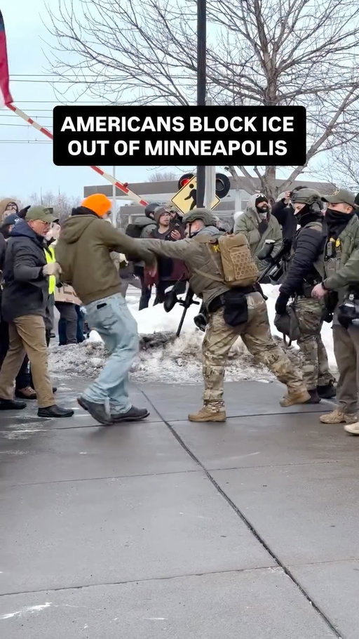 This is what patriotism looks like. #donaldtrump #ice #minneapolis