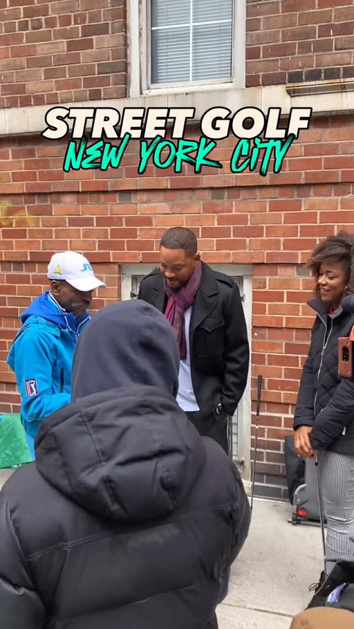 Legends don’t need a tee box.
Throwback to hitting shots in the streets of New York with @willsmith and @tigerhoodnyc. History in motion. Baggar Vanced him to his first street win and yes, he did it with my wedges.
This game finds you anywhere. Golf has no boundaries.
Grateful for the game and the people it brings together. #throwback #golf