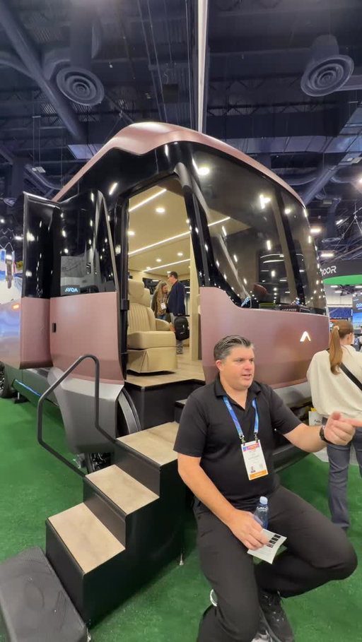 Worlds craziest RV 😵 #ces #rv #cars