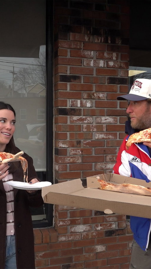 Barstool Pizza Review - Gianni’s Deli and Pizza (Needham, MA) Special Guest @annmichaelhmaye 

Bonus Bakemas video Live Sunday morning on @nbcsboston YouTube channel