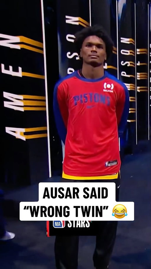 Camera man couldn't figure out who was who at last year's rising stars game 😂

Vote Ausar ➡️ pistons.com/allstar