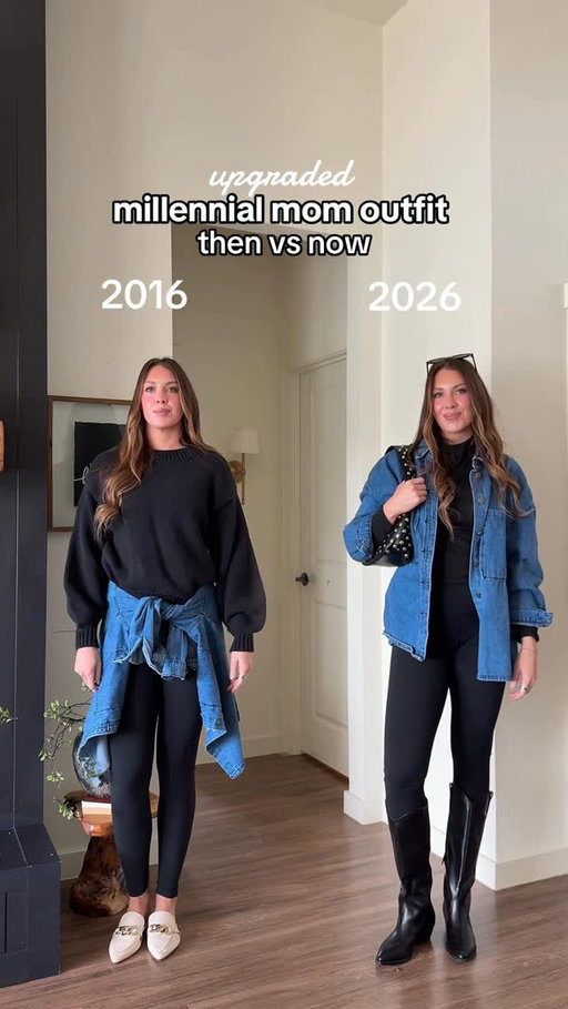 If you’re a mom who wants to look current without trying too hard — follow my page for more of my updated cool mom series. Say WANT for details to my updated millennial cool mom outfit! 

Mom style, mom outfit, rectangle body type outfits https://liketk.it/5KLCE