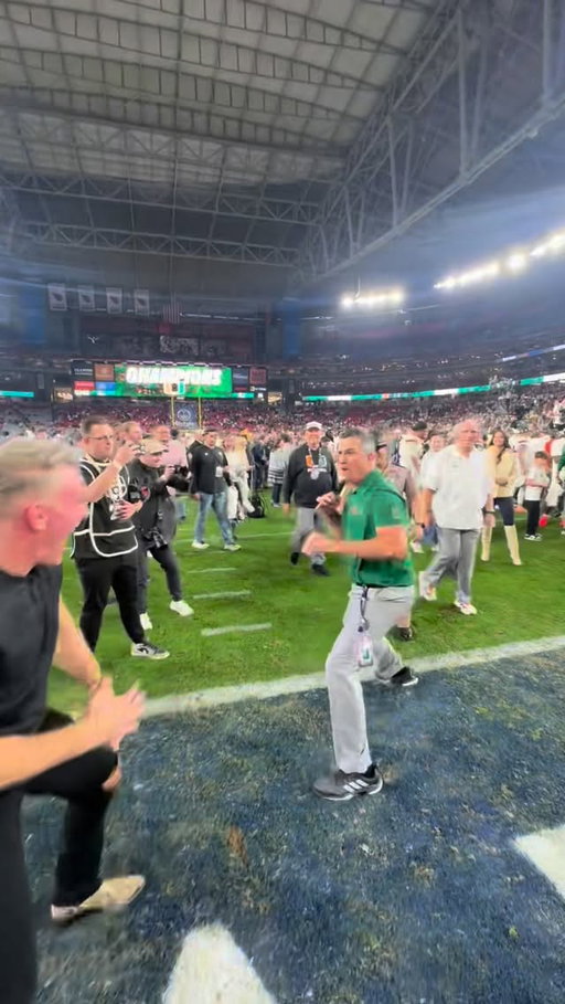 THE U IS HEADED TO THE NATIONAL CHAMPIONSHIP

“A group of our guys got the flu last night.. NO EXCUSES from this team” is what he told me there at the end.

WHAT A RUN