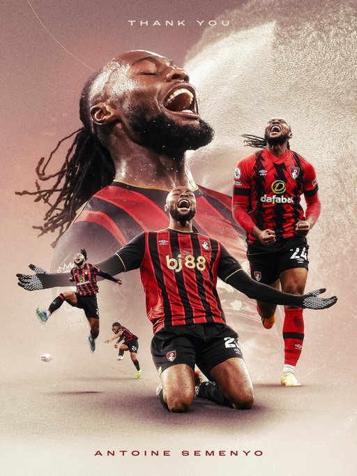 We can confirm that @antoinesemenyo has joined Manchester City for a club-record fee. 

Everyone at AFC Bournemouth wishes you nothing but the best, Ant ❤️