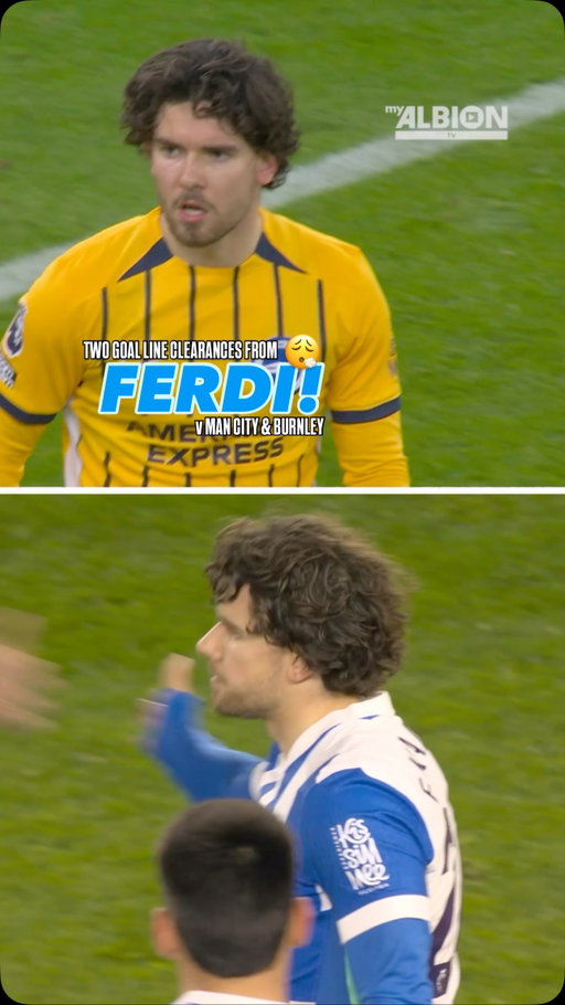 Two goal line clearances in a week from Ferdi! 😮‍💨