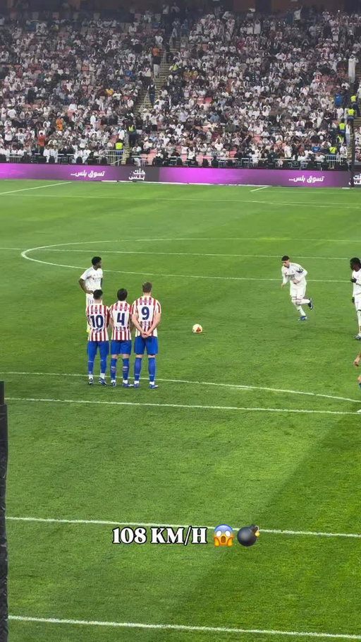 🚨😳 𝐎𝐅𝐅𝐈𝐂𝐈𝐀𝐋: Fede Valverde’s shot vs Atléti has reached 𝟏𝟎𝟖 𝐊𝐌/𝐇… 𝑩𝑶𝑶𝑶𝑴! 💣😱

@4c.mn 🎥