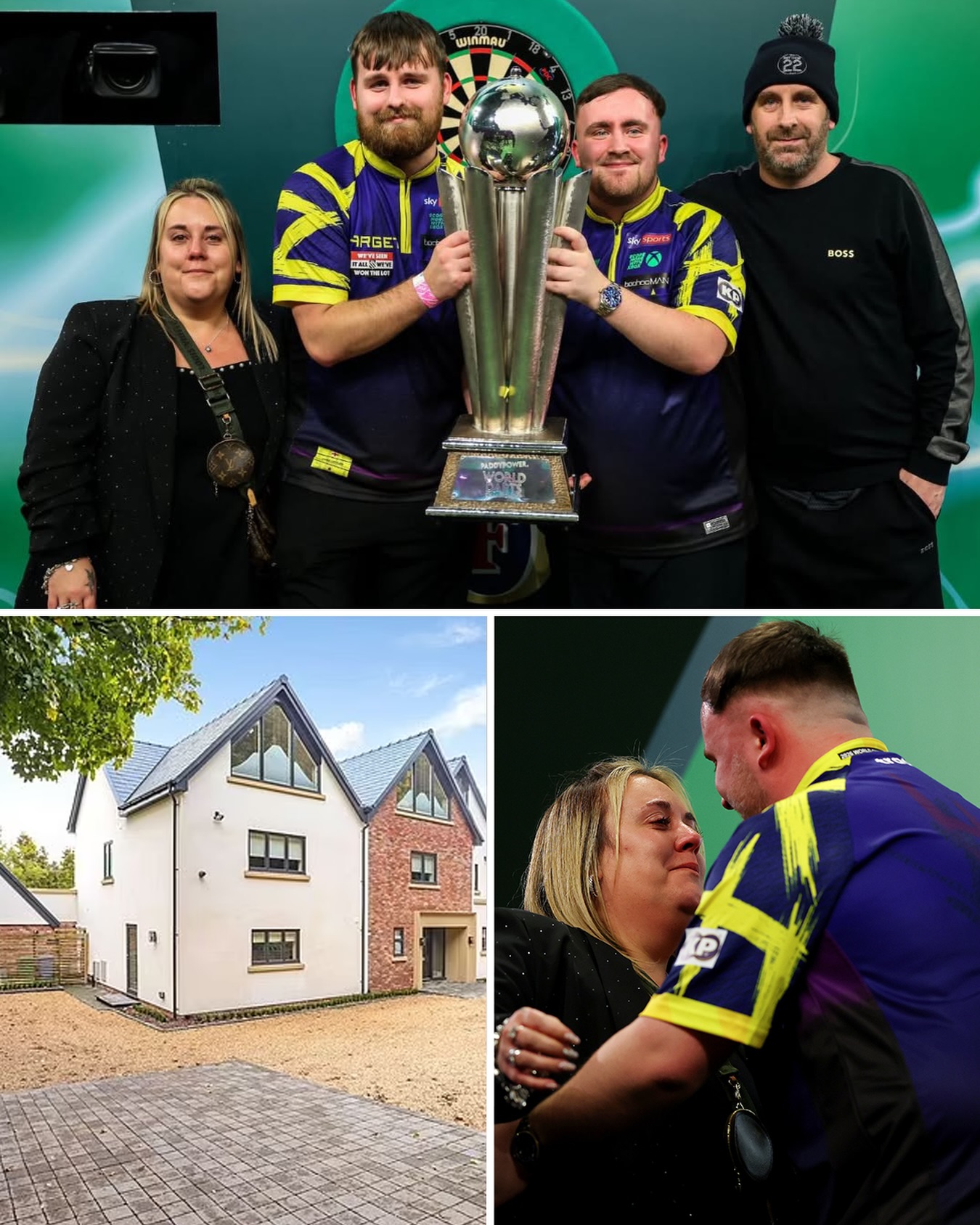 Luke Littler has reportedly spent the £1 million from his World Darts Championship win on a new house for his Mum and Dad 🎯🏠

The 18-year-old made the commitment to his family who had been taking him up and down the country in the early years of his darting career 🥹

Class gesture from the back-to-back World Champion 👏