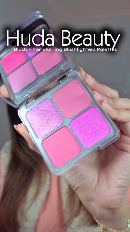 Okay but @hudabeauty really did THAT 😭💖
Trying ALL the Blush Filter palettes on my fair to medium skin tone and every shade is giving ✨
Which one do you like the most? 👇🍓🍑🍭🍒☕️

#Hudabeauty #HudaBeauty #BlushFilter #BlushPalette