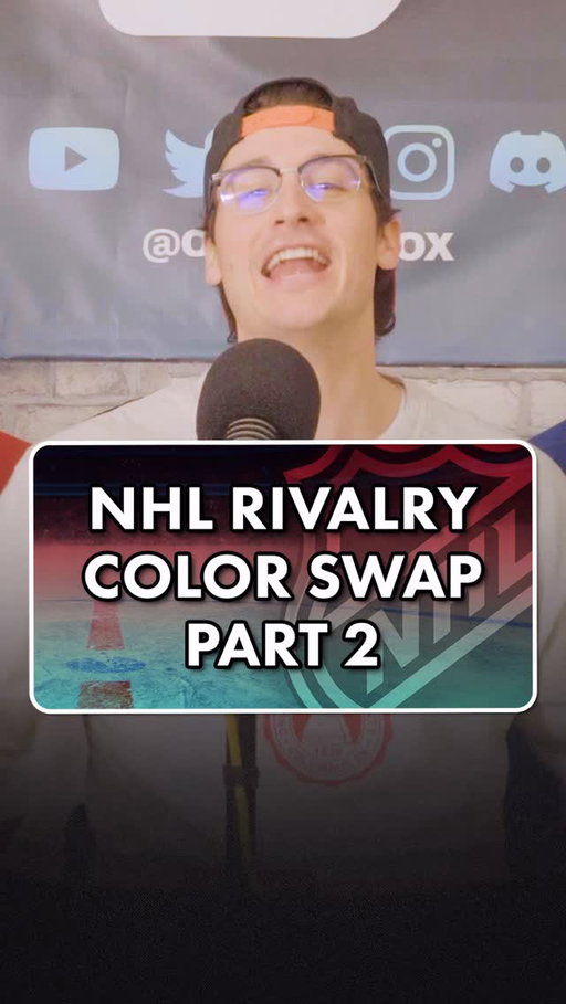 NHL HEATED RIVALRY COLOR SWAP | PT 2. #hockey #nhl #nhlhockey