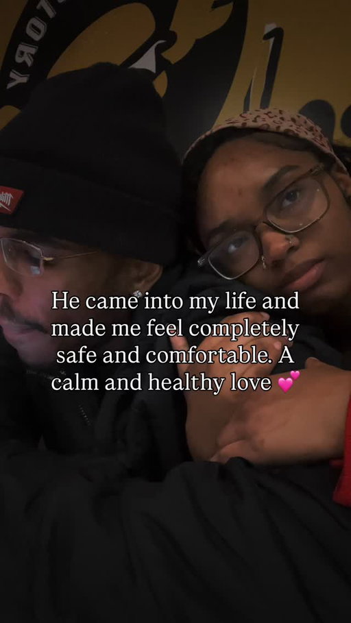 The best thing a man can do is provide safety to a woman he loves💕💕