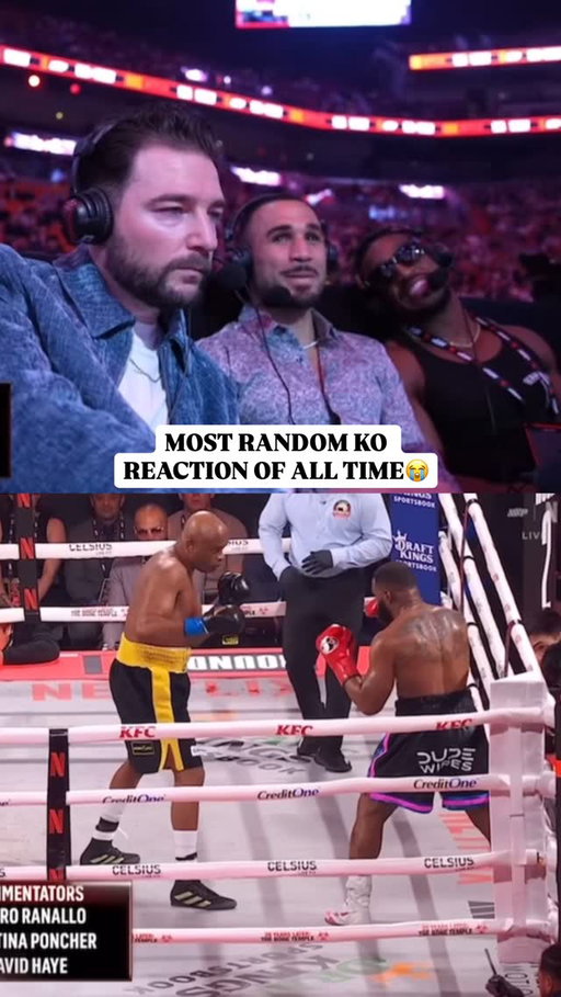 Legit the most elite yet random trio of all time😭
@dancanobbio @princebahdi @ashtonhall 

You can thank the Jake vs Joshua Watch Party for this. Go watch the full stream on MVP’s YouTube Channel🍿

#knockout #ashtonhall #jakepaul #boxing #jakejoshua