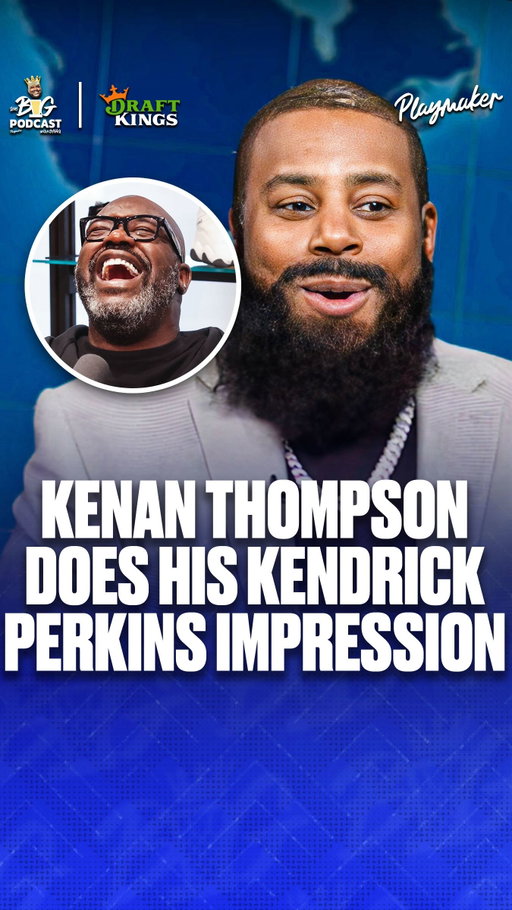 Kenan’s impression of Kendrick Perkins is perfect 💀