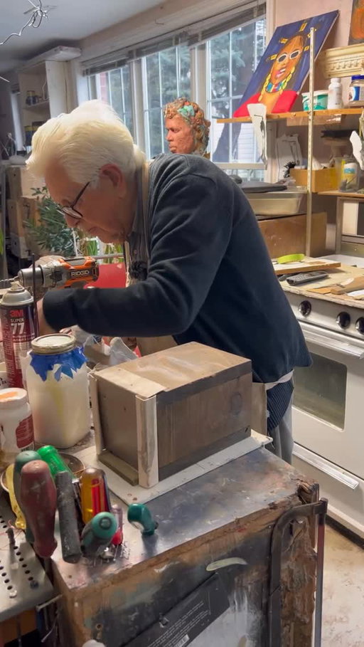 My Grandpa Built the Smartest Mouse Trap 🐭 
.
.
.
#diy #handmade #home #viral #reel