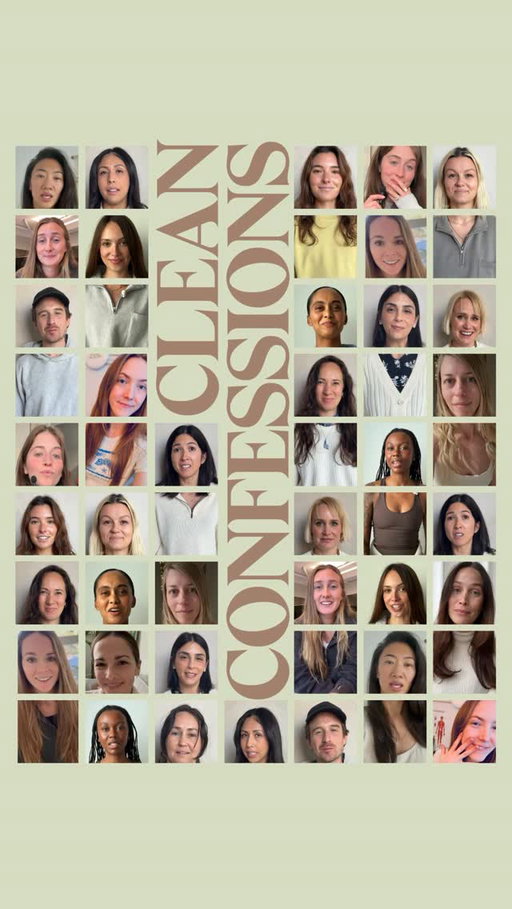 What’s your Clean Confession? We all have one. This Collection is about progress, not perfection, and choosing better where you can, when you can.

Tell us yours in the comments below.