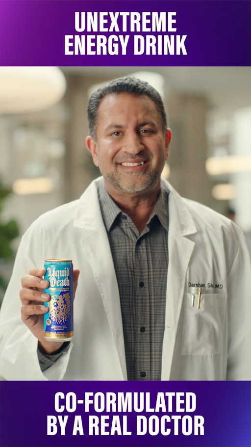 There’s nothing extreme about new Liquid Death Sparkling Energy. 5 calories. Zero sugar. 100mg of caffeine. Essential vitamins. Co-Formulated by board-certified surgeon @darshanshahmd.

Try Scary Strawberry, Tropical Terror, Orange Horror, and Murder Mystery today, available on @Amazon. Link in bio to get yours. Learn more at liquiddeath.com.