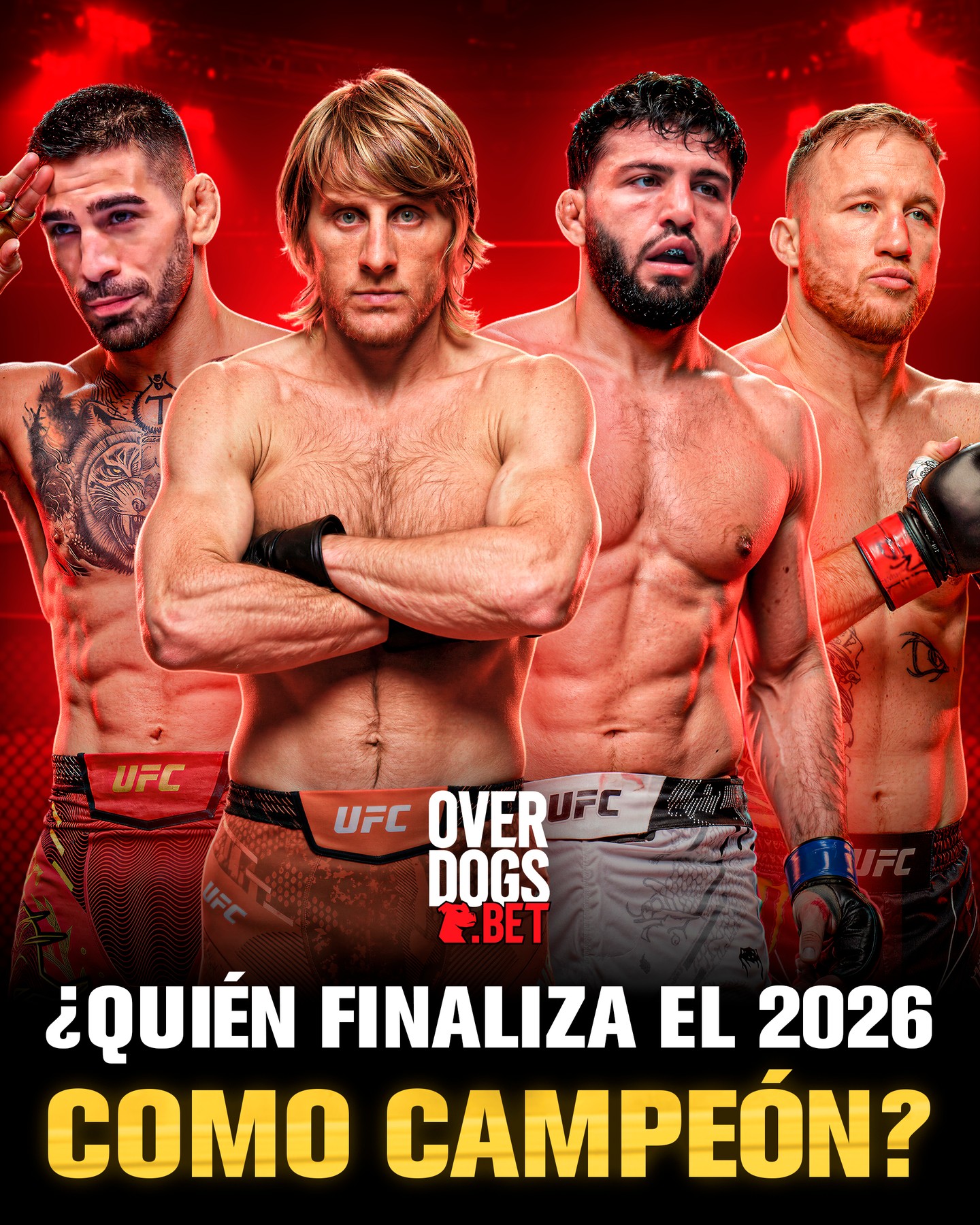 En el primer evento del año tendremos a Pimblett vs Gaethje por el cinturón interino de peso ligero, y el ganador deberá enfrentar a Ilia Topuria en cuanto resuelva sus problemas personales, pero todavía tenemos por fuera a Arman Tsarukyan, quien para muchos tiene un estilo que se lo podría poner muy difícil a Topuria. 🔥
