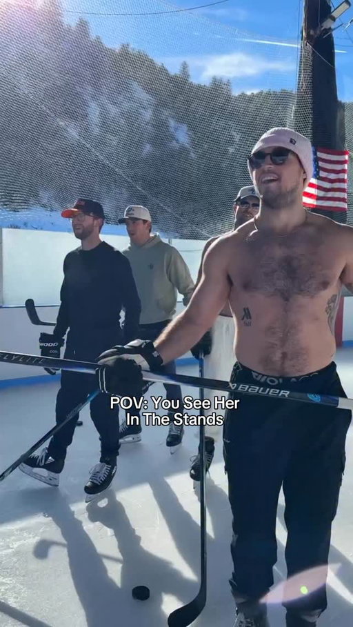 Suddenly the boys start playing a little different